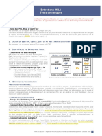 M&A Fiche Recap