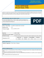 Touchwood Wood Stain (WB) PDF