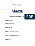 Tarea 3 Geografia Dominicana II