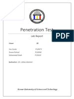 Penetration Test: Lab Report