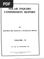 Sivarajan Commission On Solar Scam V2