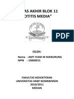 Tugas Akhir Blok 11 "Otitis Media": Oleh