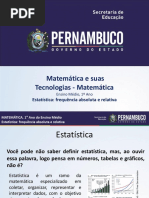 Slides - Material para Explicar - 5º Período - Estatística