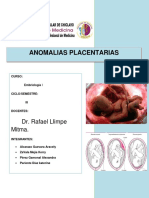 Anomalias Placentarias