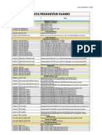 Lista Produktow Huawei 1-2008