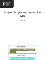 Project Life Cycle and Product Life Cycle - Module2