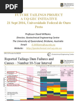 Future Tailings Project A Uq Gec Initiative Prof David Williams