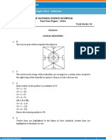 Answer 2014 Science