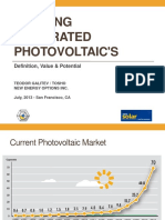 Building Integrated Photovoltaic'S: Definition, Value & Potential