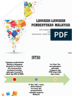 Langkah-Langkah Pembentukan Malaysia