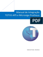 Manual de Integração APS X Microsiga Protheus PDF