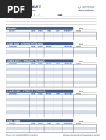 Workout Chart