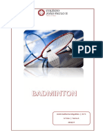 Trabalho Badminton