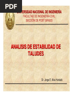 Análisis de Estabilidad de Taludes PDF