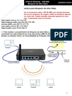 Bloqueio de Sites Https