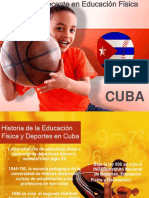 Formación Docente en Educación Física. Cuba - Finlandia