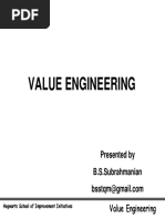 Value Engineering VA VE PDF