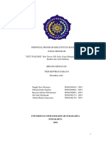 Contoh PKM Kewirausahaan (PKM 5 Bidang 2016)