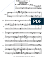 12 Heroic Marches - Telemann No. 1 PDF