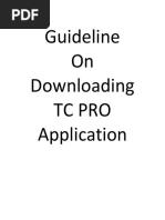 TCPRO Installation Guideline