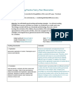 Teaching Practice Task 3