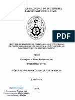 Estudio de Los Índices Unificados Que Conforman El Costo Horario de Los Equipos y Su Influencia en Los Presupuestos Referenciales.