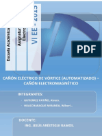 Cañon Electrico de Vortice