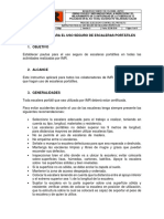 IMR - Instructivo para El Uso Seguro de Escaleras Portátiles