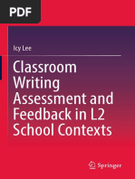 (ASS & EVA) Classroom Writing Assessment and Feedback in L2 School Contexts PDF