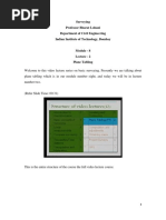 Surveying Professor Bharat Lohani Department of Civil Engineering Indian Institute of Technology, Bombay