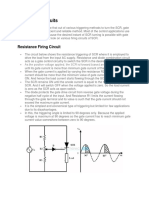 SCR Firing Circuits