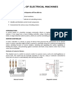 Control of Electrical Machines