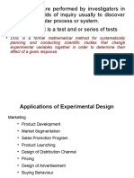 Design of Experiments