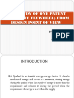 Case Study of One Patent (Composite Flywheel) From Design Point of View