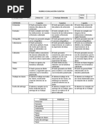 Rubrica Evaluación Cuentos