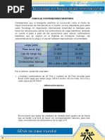 Cubicaje Contenedores Maritimos