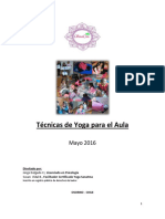 Manual Tecnicas de Yoga para El Aula PDF