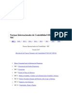 Normas Internacionales de Contabilidad Oficializadas Y NIIF POR MEF