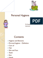 Personal Hygiene: Mr. Genesis Arn M. Latido, RN Instructor