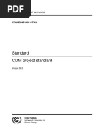 CDM Project Standard v9.0