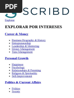 Explorar Por Intereses: Career & Money