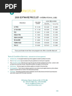 2008 Pricelist International