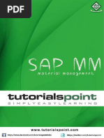 SAP MM Tutorial Document