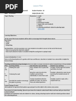 Lesson Plan: Colour Plant