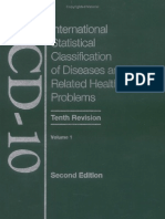 ICD-10 Volume 1 - Tabular List