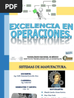 Excelencia en Operaciones OPEX