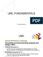 Uml Fundamentals: Dr. Ernest Cachia