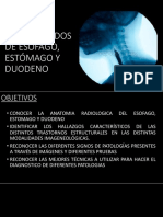 Estudios Contrastados de Esófago, Estómago y Duodeno