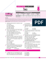 SOF IGKO Model Question Paper Class 8