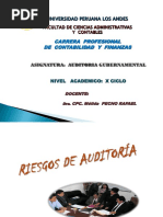 9º Riesgos de Auditoria